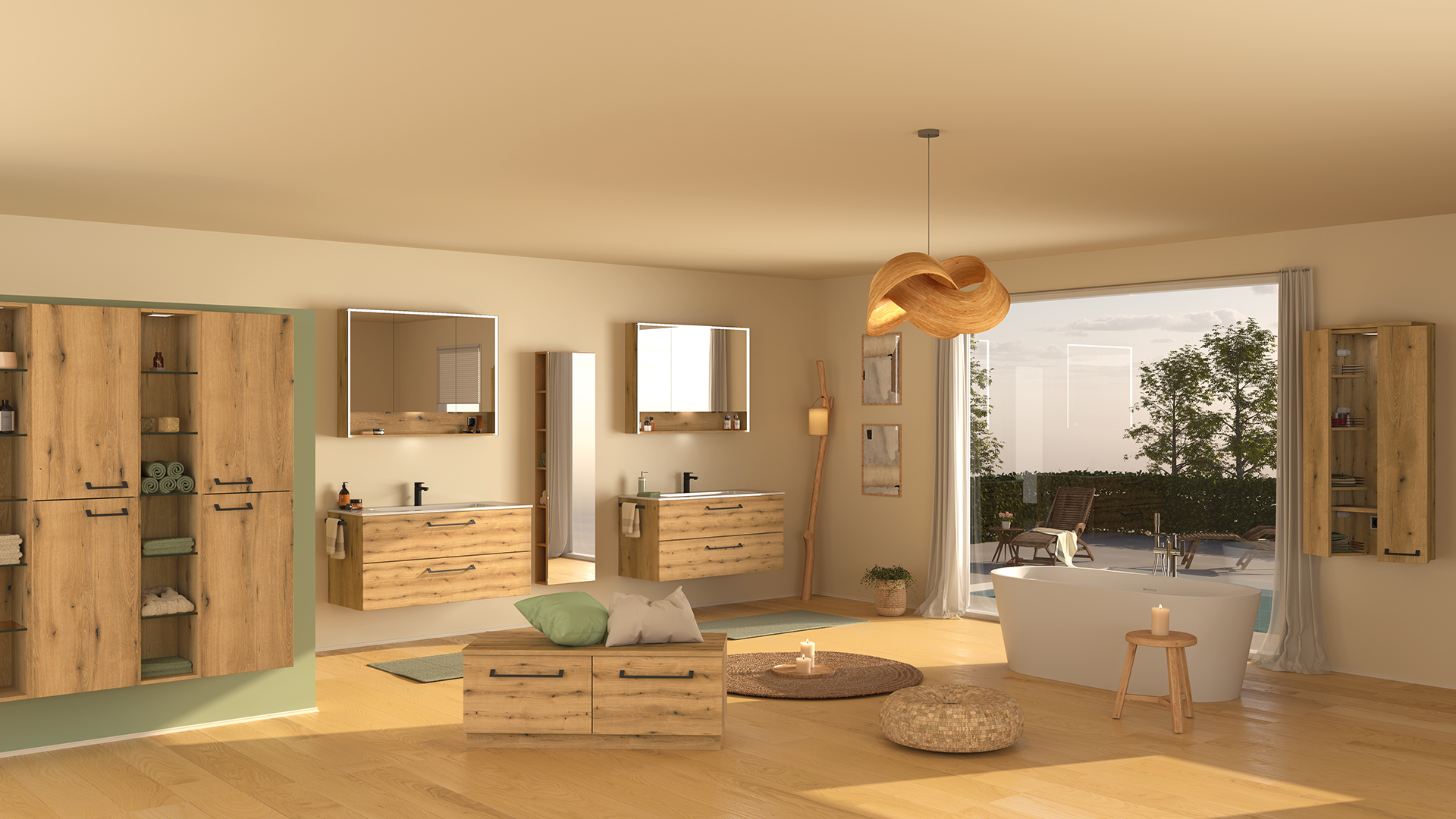 Familienbad modular geplant Familienbad modular geplant