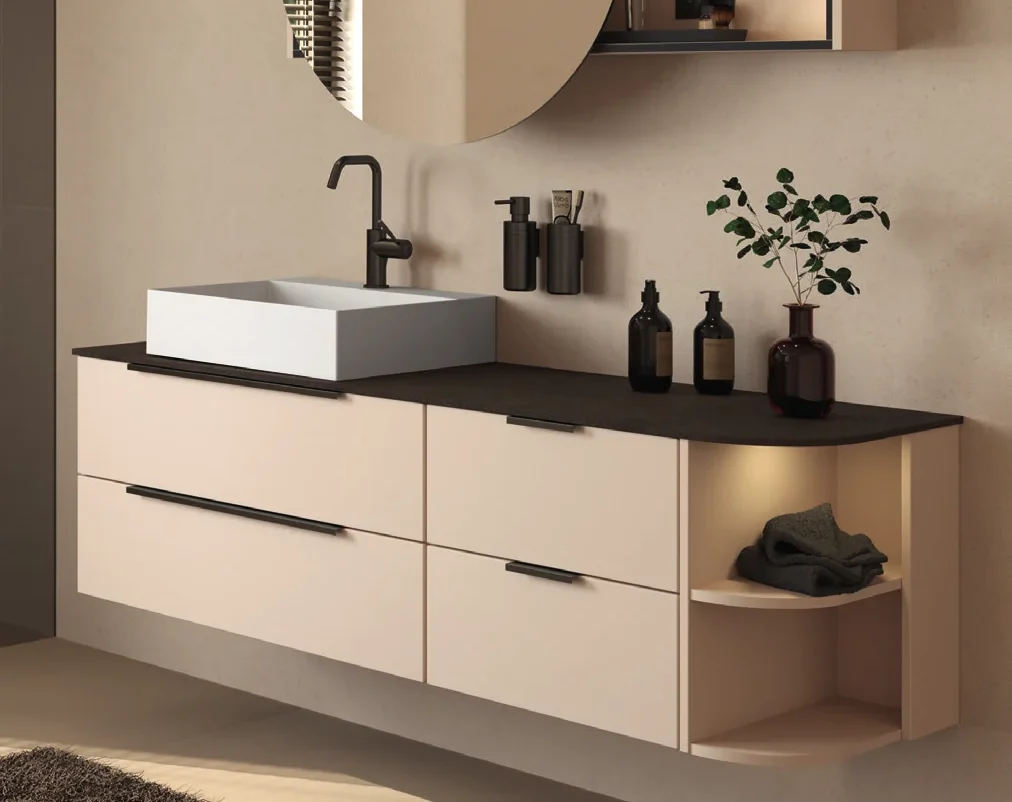 Ab in die Wand, Spiegelschrank