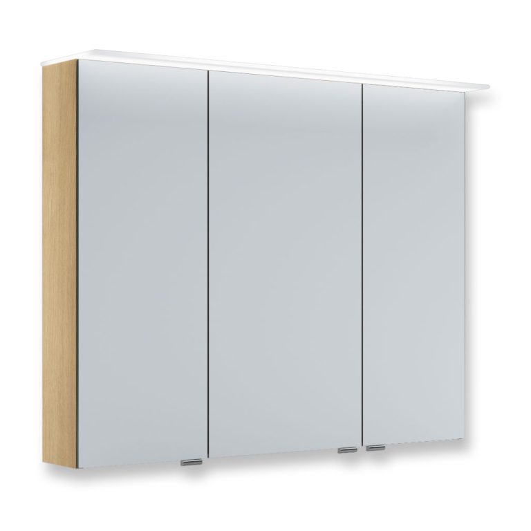 Spiegelschrank mit LED-Profil zur Planung