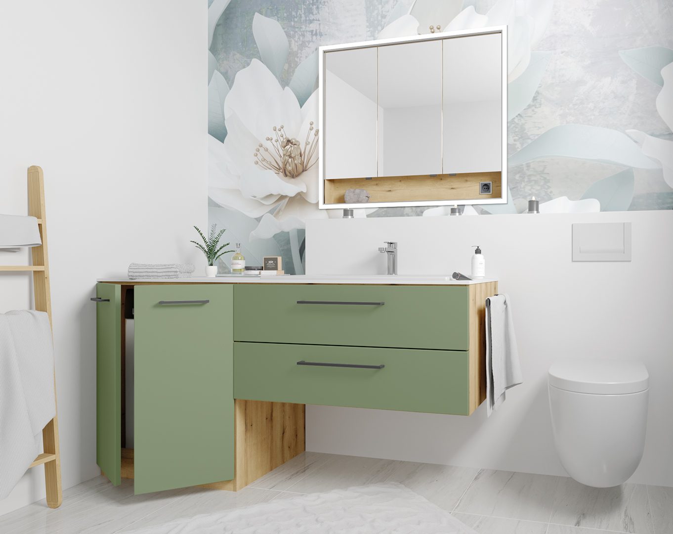 Waschmaschine im Badezimmer - warum nicht?