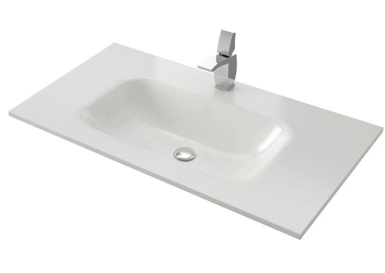 4Choice Einzelwaschtischtisch 121 cm Mineralguss